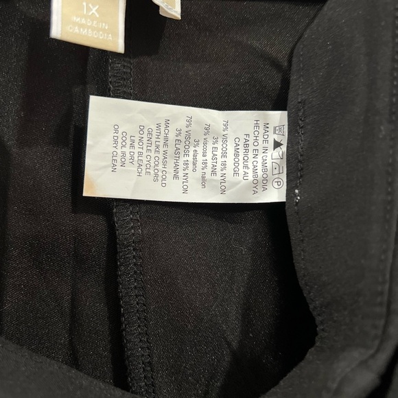 Michael Kors Black Skinny Dress Pants - NWOT, size 1X - Picture 5 of 5